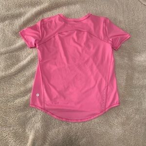 Lululemon high neck running and training t shirt